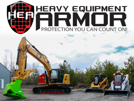Heavy Equipment Armor for Skid Steers and Excavators