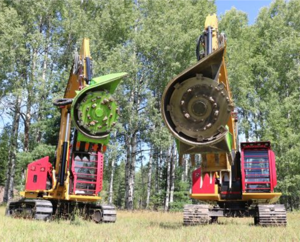 RDM Series Excavator Forestry Products Image