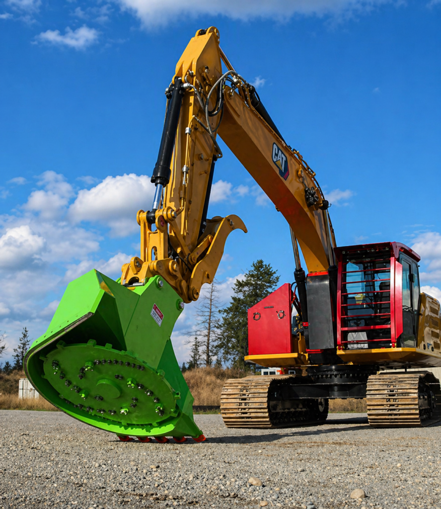 RDM58EX Excavator Forestry Disc Mulcher