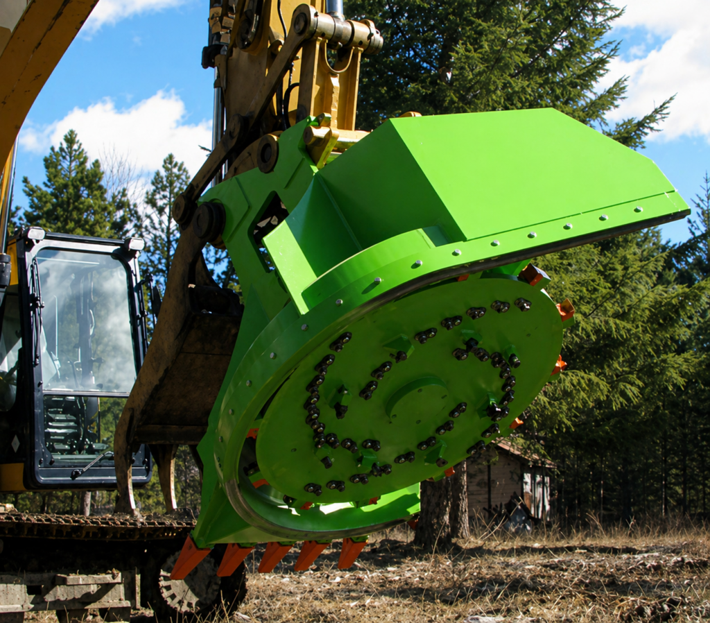 RDM58EX Excavator Forestry Disc Mulcher