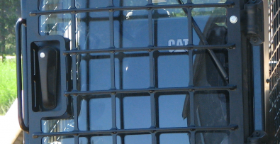 Skeleton Front Window Guard for CAT 299D image